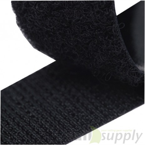 ZipFix klittenband (haak+lus) - zwart