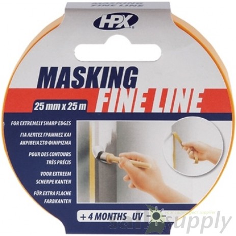 Masking tape 4400 - oranje 25mm x 25M