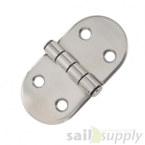 Roca vlakscharnier rond RVS 74 x 40 mm 441700