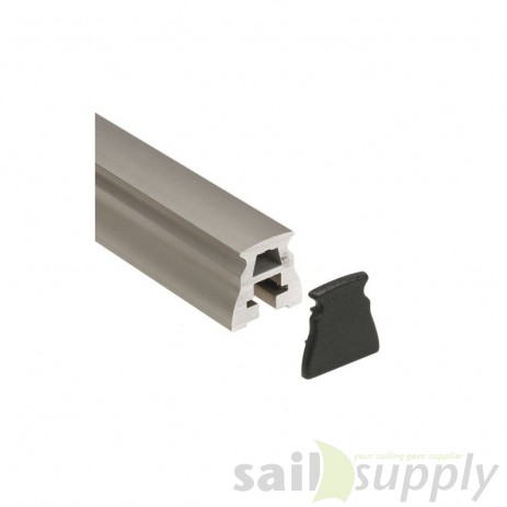 Barton eindstop voor 20mm rail hoog  /paar