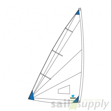 WinDesign schoolzeil voor radial laser