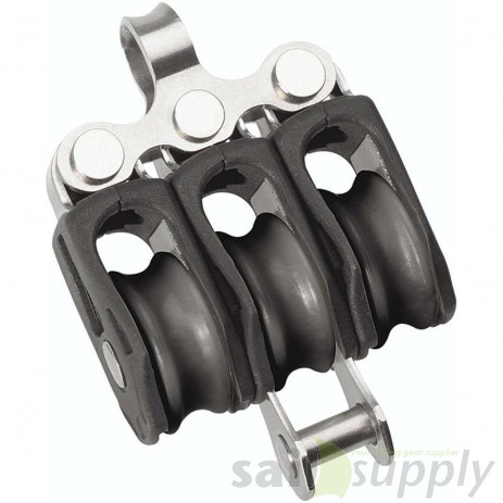 Barton mini blok triple + hondsv. 20mm gelagerd