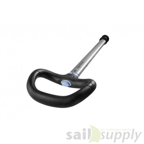 Spinlock EA helmstokverlenger 60-90 cm diabolo - zilver