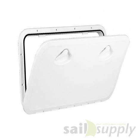 Lalizas top line hatch+lock 460x510mm white