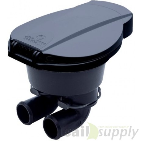 Albin Bilge pomp manueel flush mount zwart