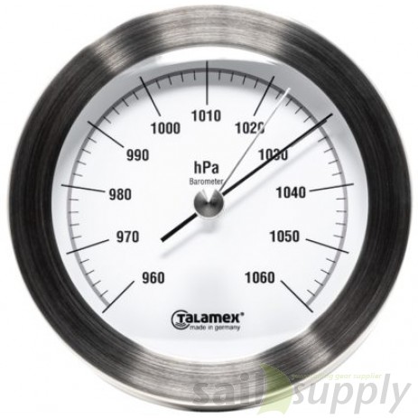 Talamex Barometer rvs 100mm