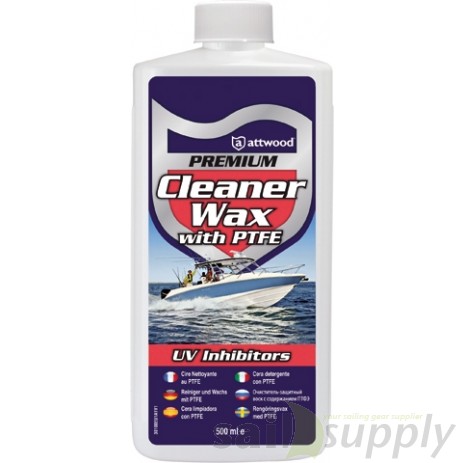 Attwood Premium Cleaner wax met PTFE