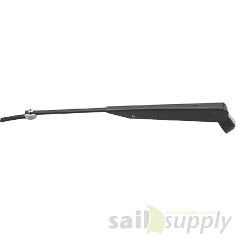 Talamex Wisserarm verstelbaar rvs zwart 335-495mm