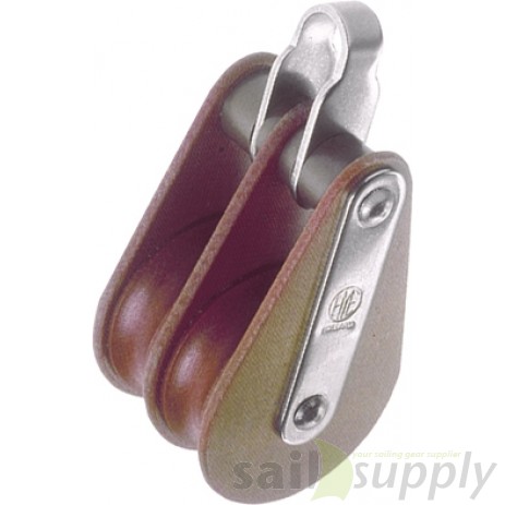 HYE blok 2-schijfs met beugel 12mm