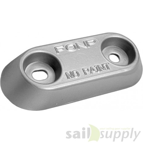 Talamex Romp anode zink v-type 25 2.40kg 250x65x28mm