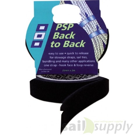 PSP Back to back klittenband zwart