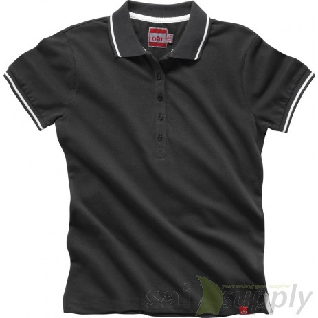 Gill Women's Crew Polo Charcoal