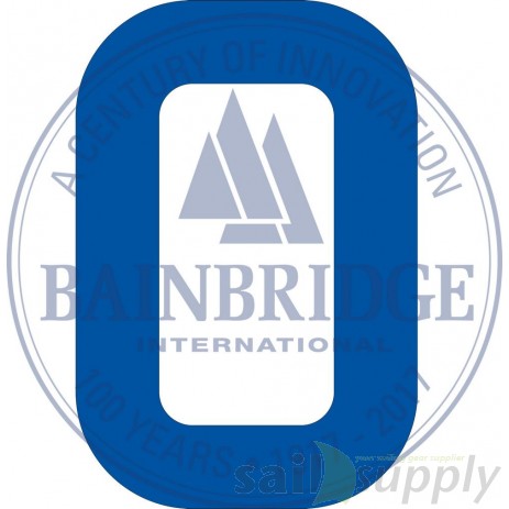 Bainbridge Zeilnummer 300 mm blauw 0