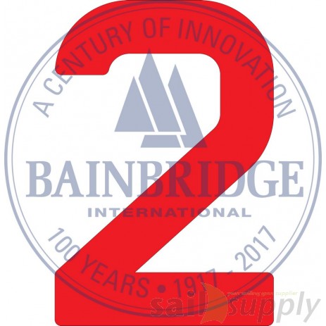 Bainbridge Zeilnummer 300 mm rood 2