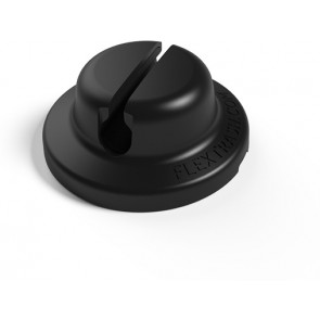 Flextrash Wallclip wandbevestiging - zwart - 50mm - schroef/plak