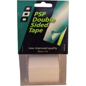 PSP Double sided tape clear 50mm 5m