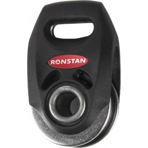 Ronstan Orbit 20mm, 1-schijfsblok, webbing