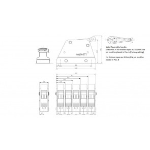 EasyLock 1 valstopper dubbel - grijs