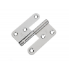 Roca paumelle scharnier RVS stift links 85 x 74 mm 905325