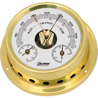 Talamex Baro-/thermo-/hygrometer messing 125/100mm