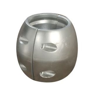 As anode bolvormig aluminium – 50mm