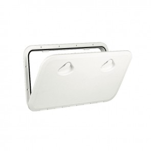 Lalizas top line hatch, white, 353x606mm