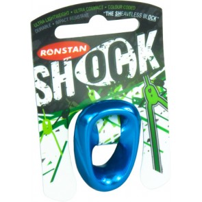 Ronstan Shock XL schijfloos blok 10 mm blauw